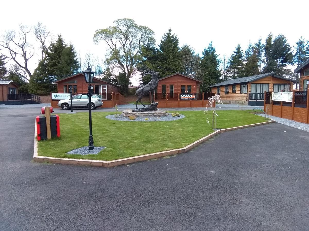 12 Burnside Lodge Auchterarder Buitenkant foto
